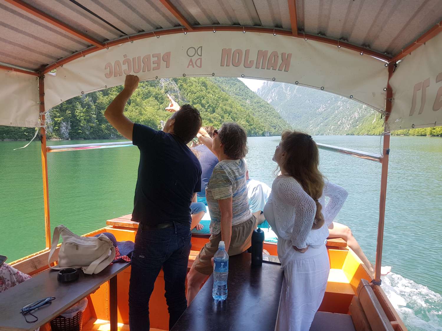 op de boot